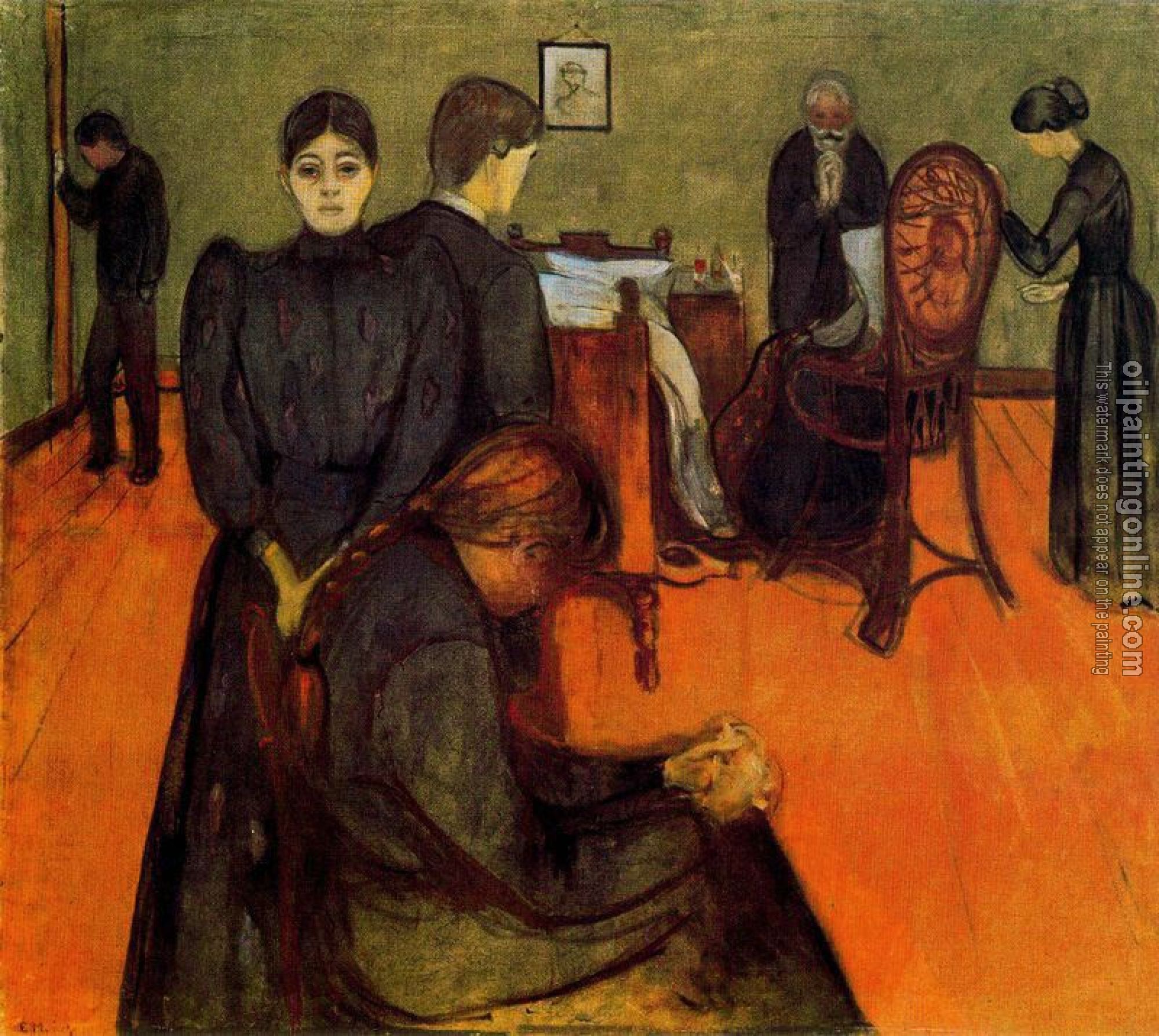 Munch, Edvard - Death in the Sickroom
